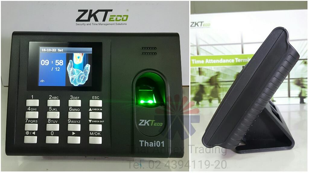 เครื่องสแกนลายนิ้วมือ ZK Thai 01